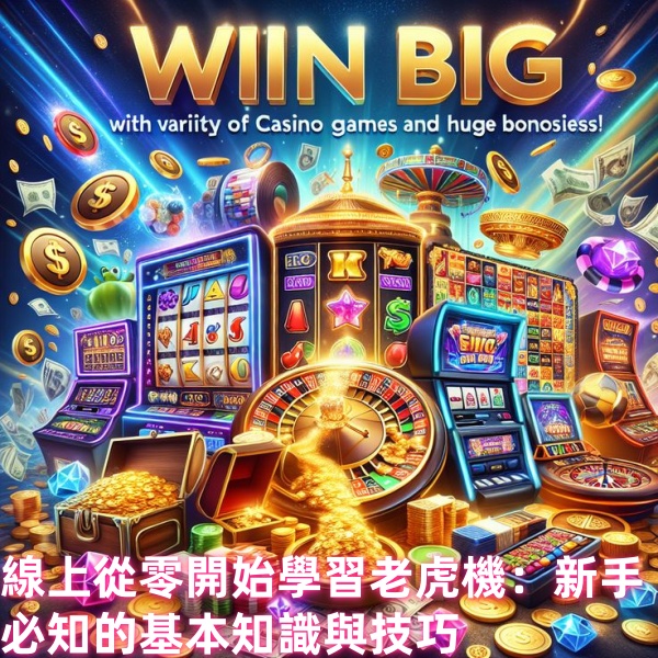 踏入線上老虎機的世界：新手也能輕鬆掌握的知識